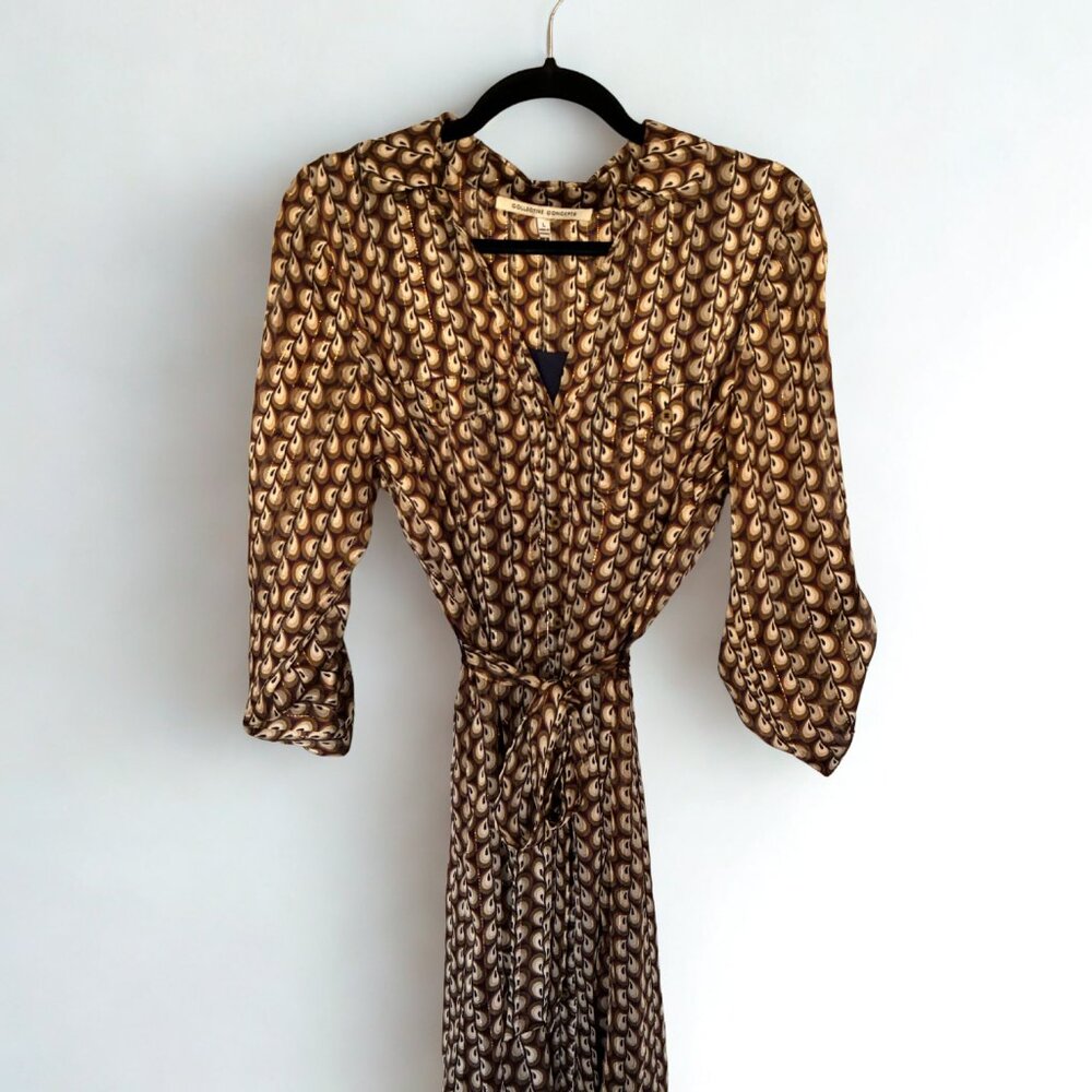 Collective Concepts Print Dress Size L